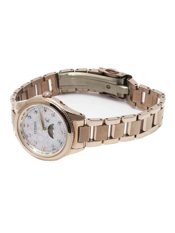 CITIZEN】シチズン『XC クロスシー SAKURA限定モデル 8Pダイヤ』EE1004