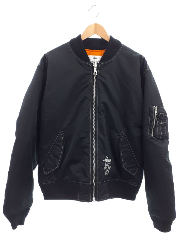 STUSSY】ステューシー『BUILT REVERSIBLE BOMBER JACKET sizeL』115743