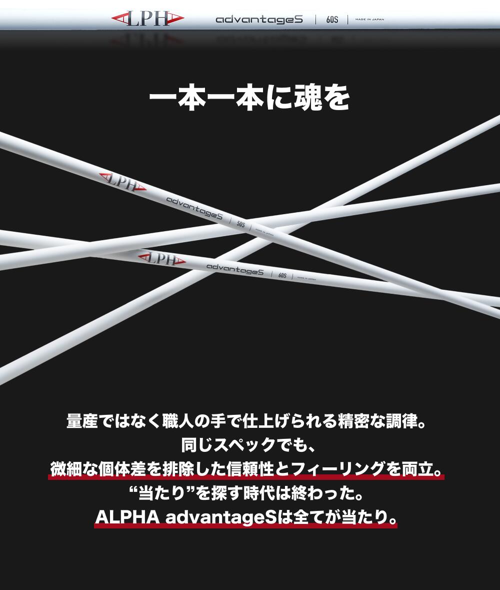 商品発送まで平日10-15営業日】ALPHA(アルファ) シャフト ドライバー用