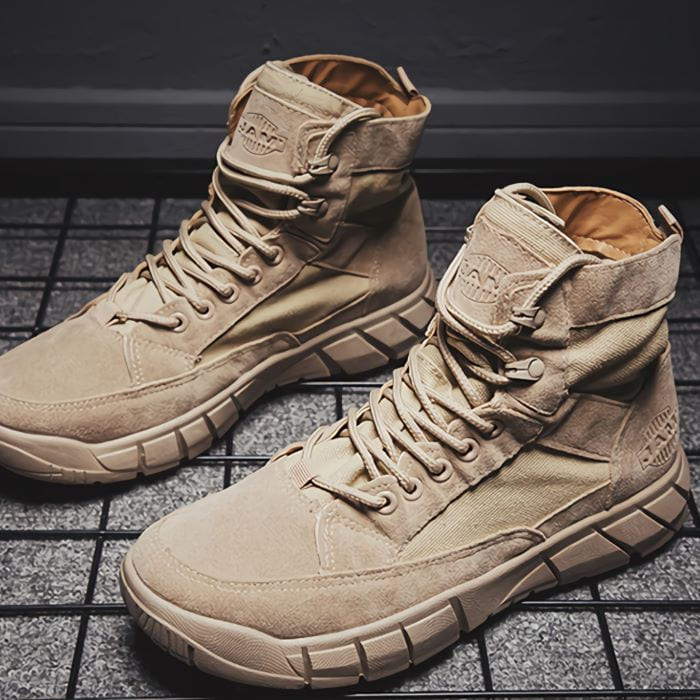 楽天市場】シューズ メンズ 靴 ワークブーツ スエード ハイカット