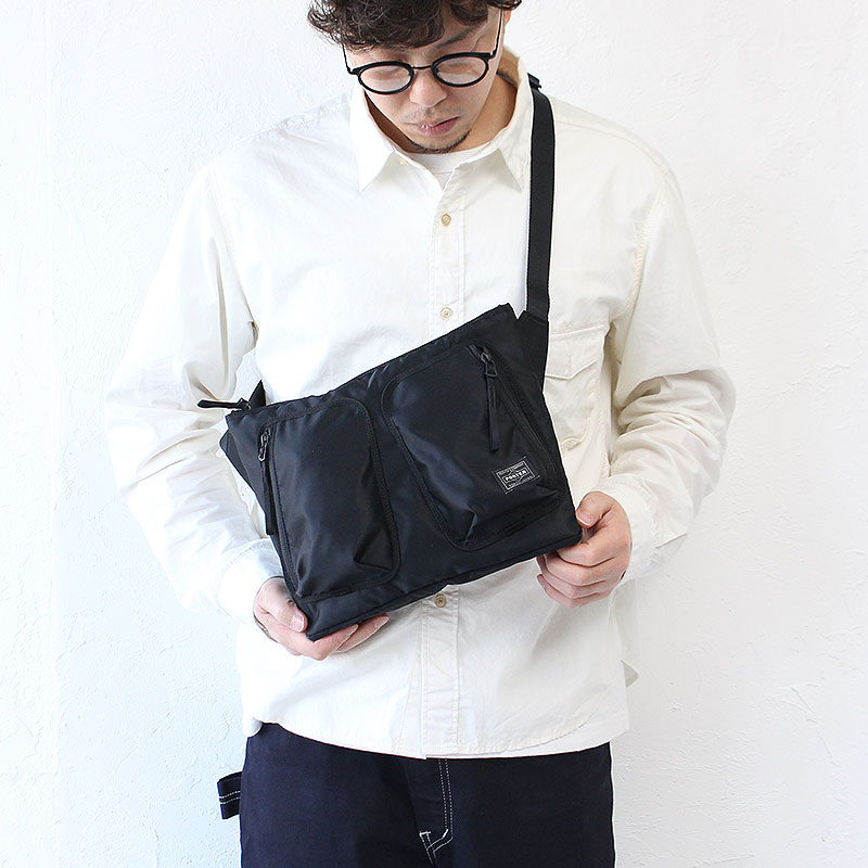 PORTER ポーター コンパート ショルダーバッグ | TOZAI NANBOKUYA
