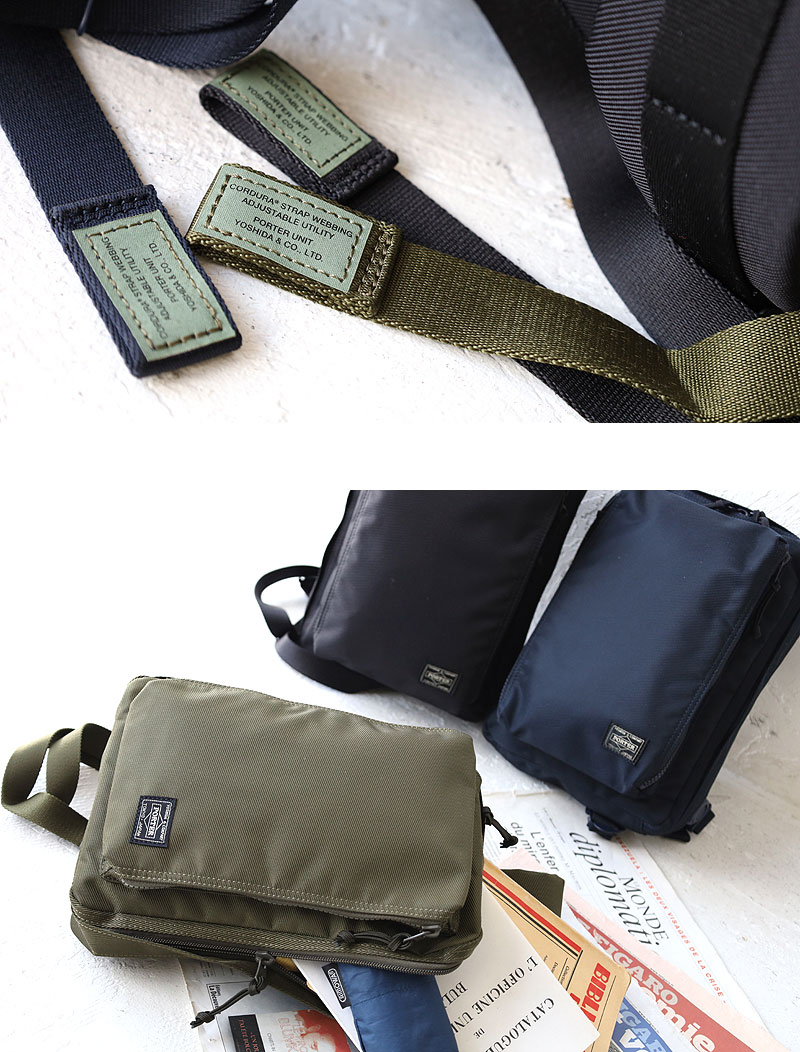 PORTER ポーター ユニット スリングショルダーバッグS | TOZAI NANBOKUYA