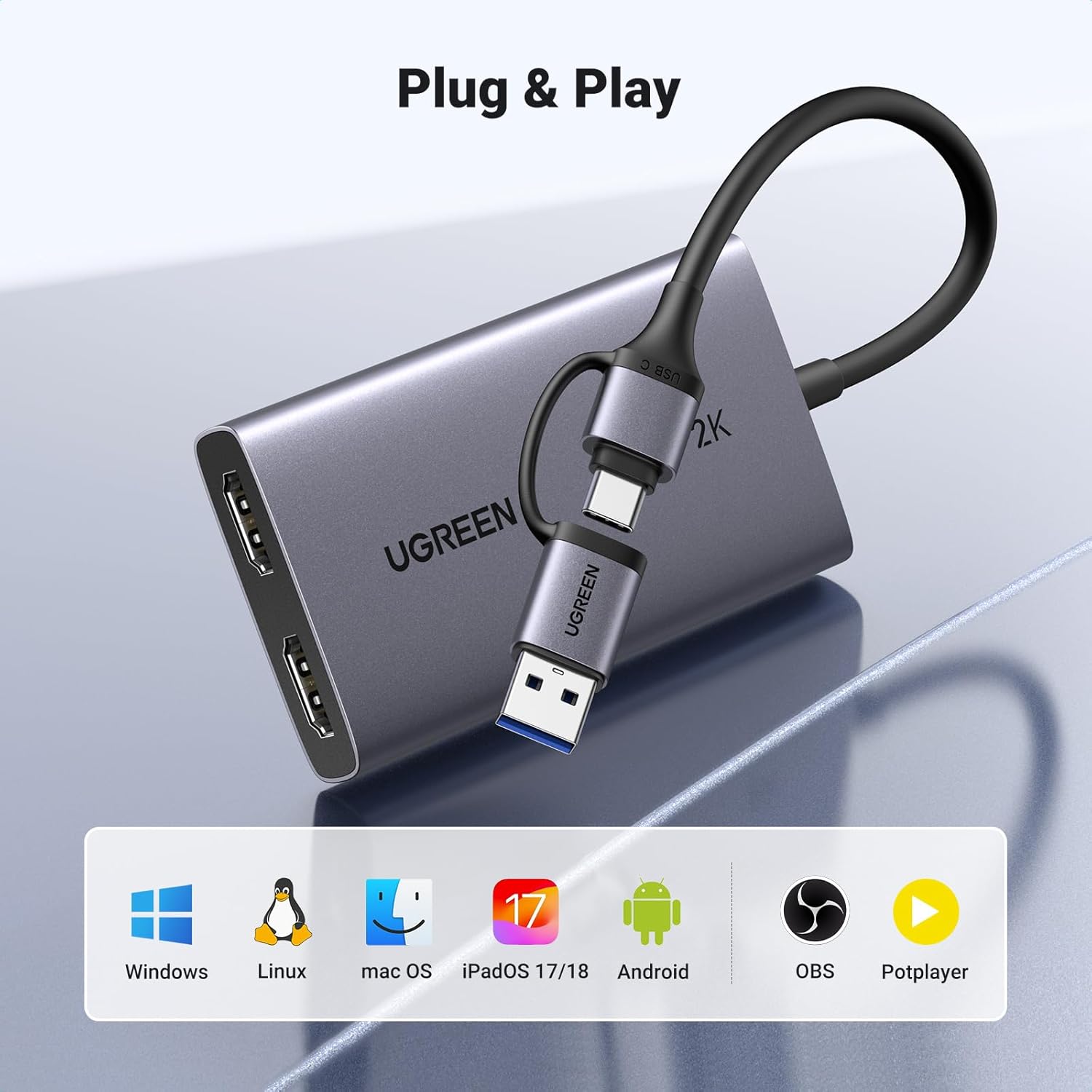 楽天市場】【3/4 スーパーSALE限定25％OFF！】UGREEN 2K@30Hz HDMI