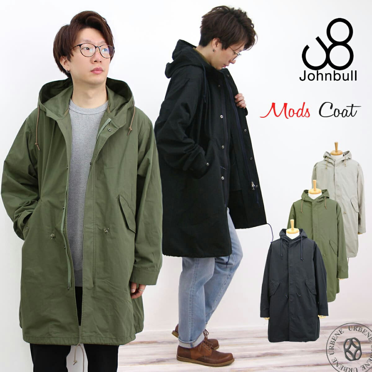 楽天市場】ジョンブル メンズ Johnbull メンズ M-51フィールド