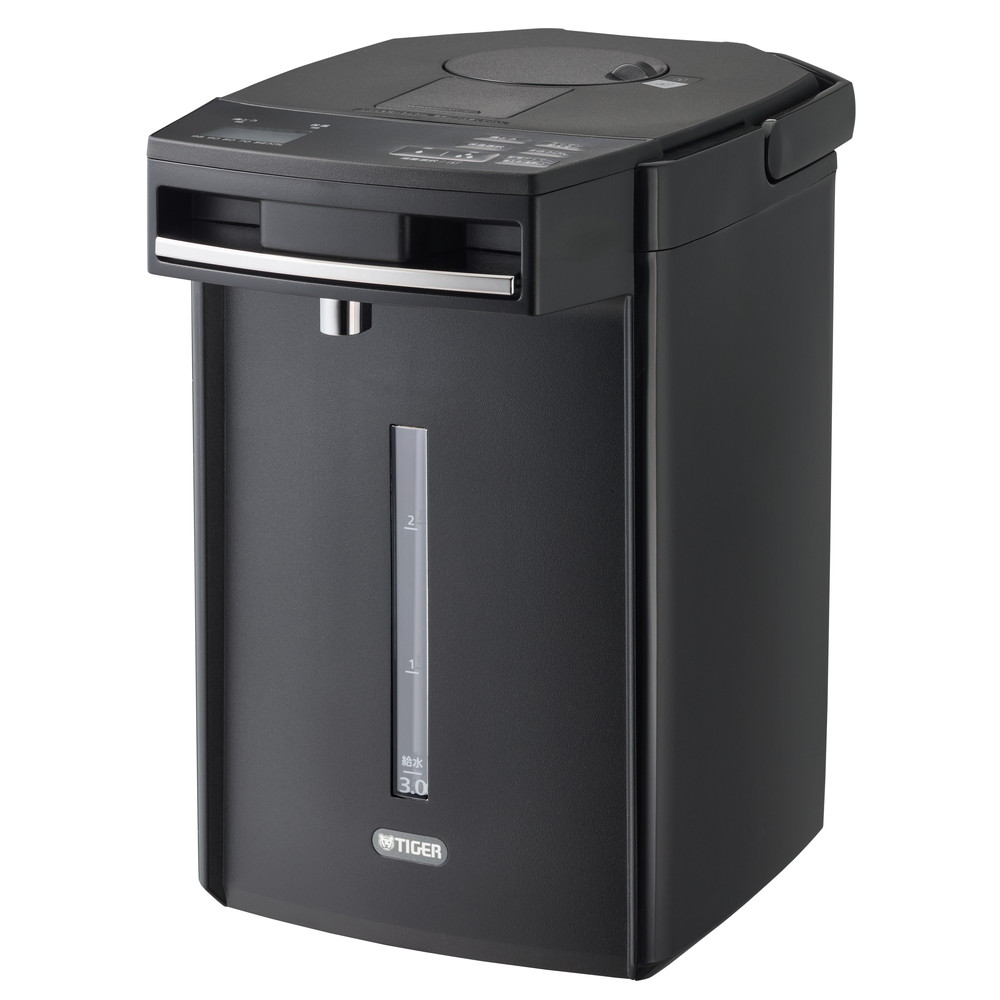 タイガー魔法瓶 電気ポット 蒸気レスVE電気まほうびん ブラック 2.2L