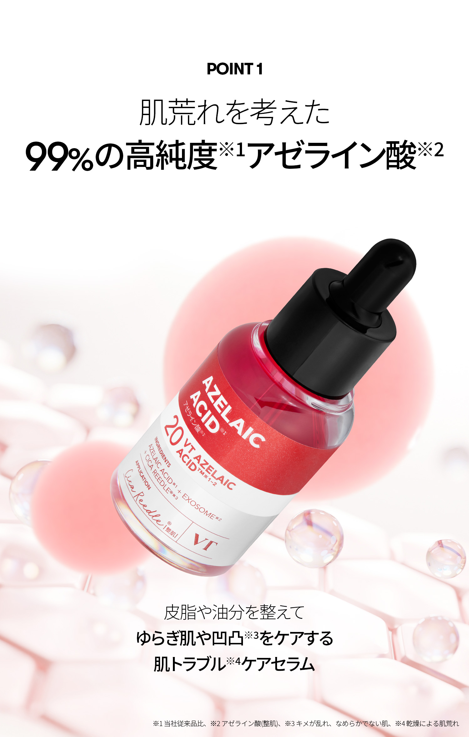 楽天市場】【VT公式】【新作! アゼライン酸 美容液】 【リードルS AZ