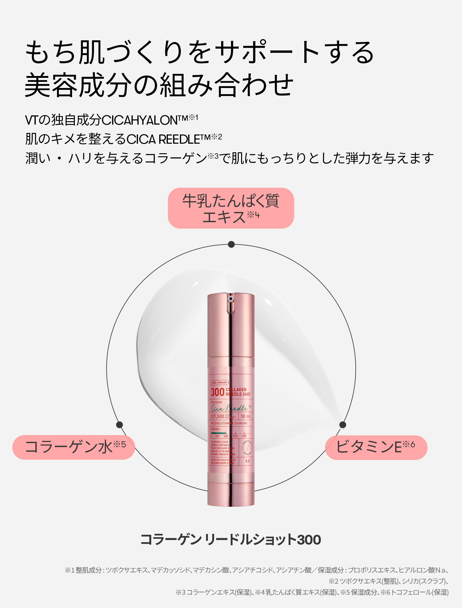 楽天市場】【VT公式】【 コラーゲン リードルショット 300 (50ml