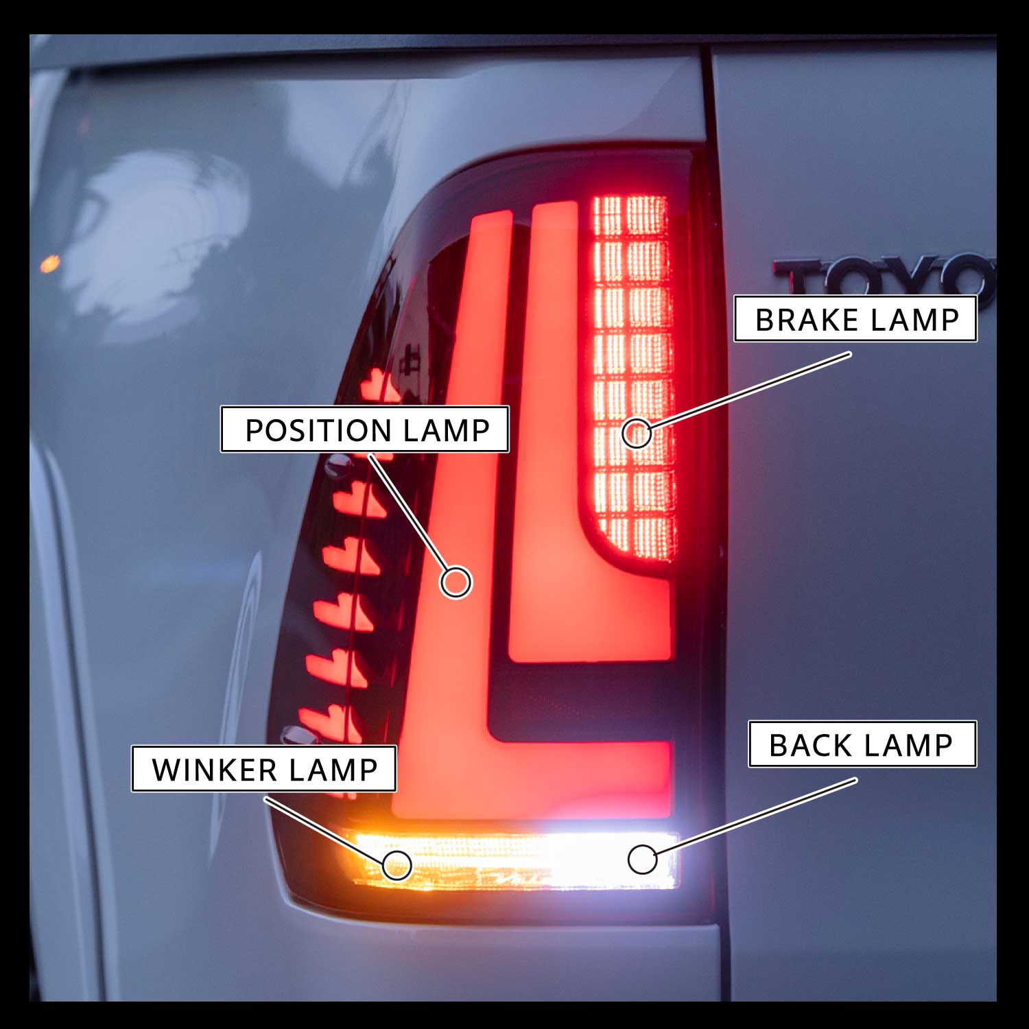 補修用・片側のみ】 Valenti ヴァレンティ トヨタ toyota ハイラックス