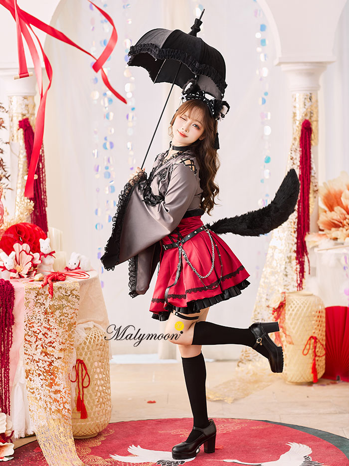 楽天市場】[正規品] 狐 巫女 コスプレ きつね キツネ 衣装 巫女さん