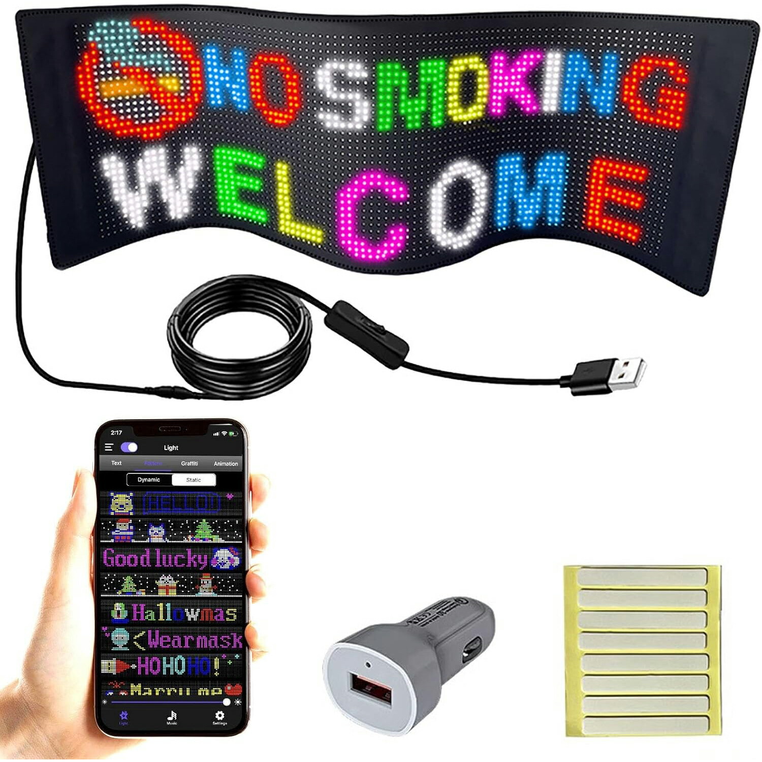 楽天市場】JCSRYD LED電光掲示板 落書き可能 200文字入力可能 柔軟