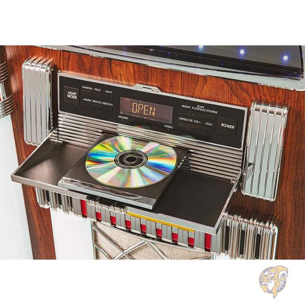 楽天市場】ジュークボックス AM/FM ラジオ Bluetooth CD プレーヤー