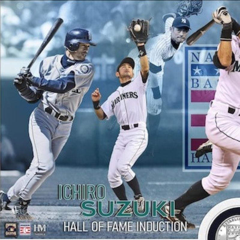 楽天市場】イチロー 米野球殿堂入記念コイン 額縁入り 写真 殿堂入り