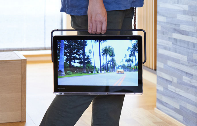 楽天市場】【公式店】Panasonic 10V型 防水 ポータブルテレビ