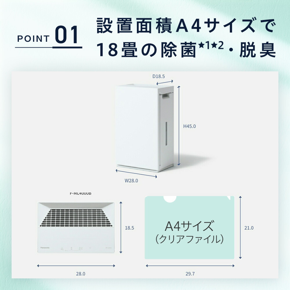 楽天市場】【公式店】パナソニック 次亜塩素酸 空間除菌脱臭機
