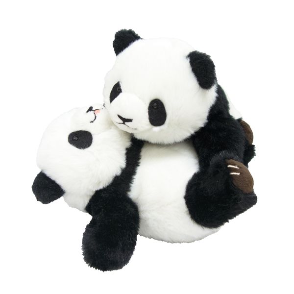 吉徳 パンダ じゃれパンダ ぬいぐるみ 双子