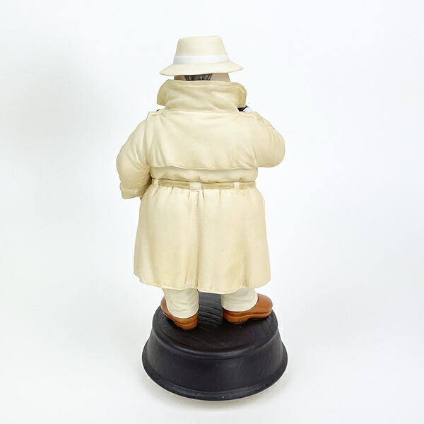 スタジオジブリ 紅の豚 ポルコロッソ 磁器オルゴール トレンチコート