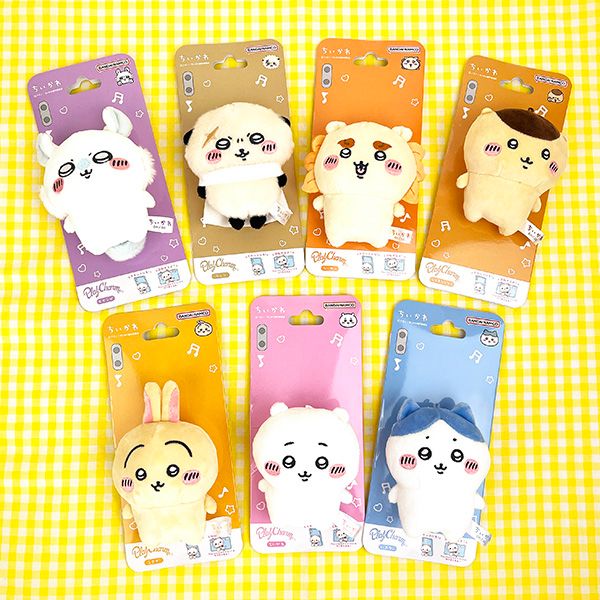 ちいかわ モモンガ Play Charm スマホスタンド マスコット ホワイト
