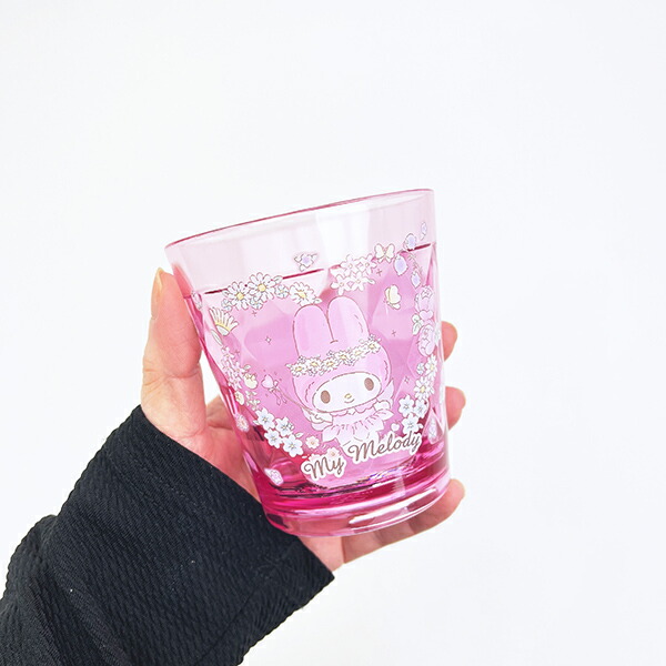サンリオ マイメロディ キラキラクリアカップ キッズ コップ Sanrio