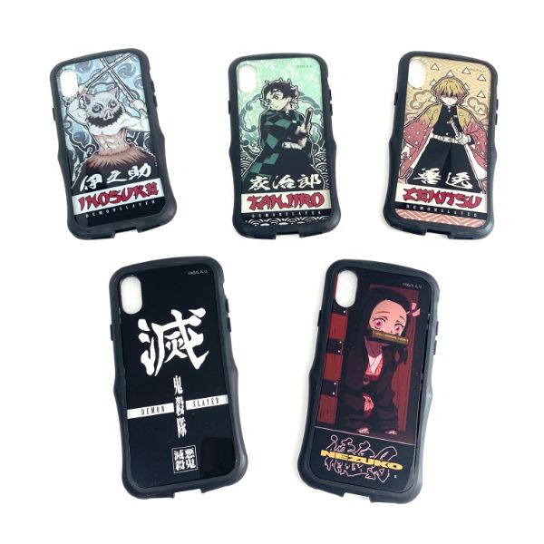 鬼滅の刃 伊之助 嘴平伊之助 TPUバンパー iPhoneケース ブルー X・Xs共用