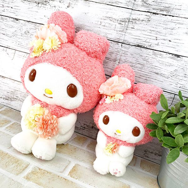 サンリオ マイメロディ 45thフラワー ぬいぐるみ S グッズ