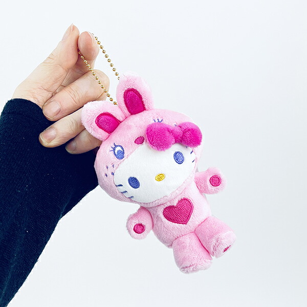 サンリオ ハローキティ マスコットコレクション カラフルバニー ピンク