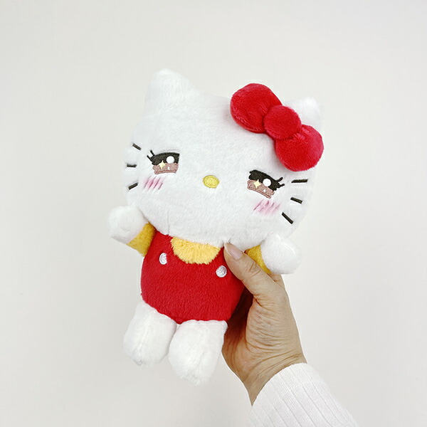 サンリオ ハローキティ いろいろふぇいす キラキラ ぬいぐるみ Sサイズ