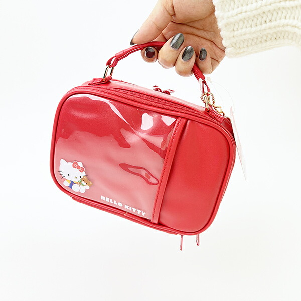 サンリオ ハローキティ マルチケース ポーチ レッド Sanrio