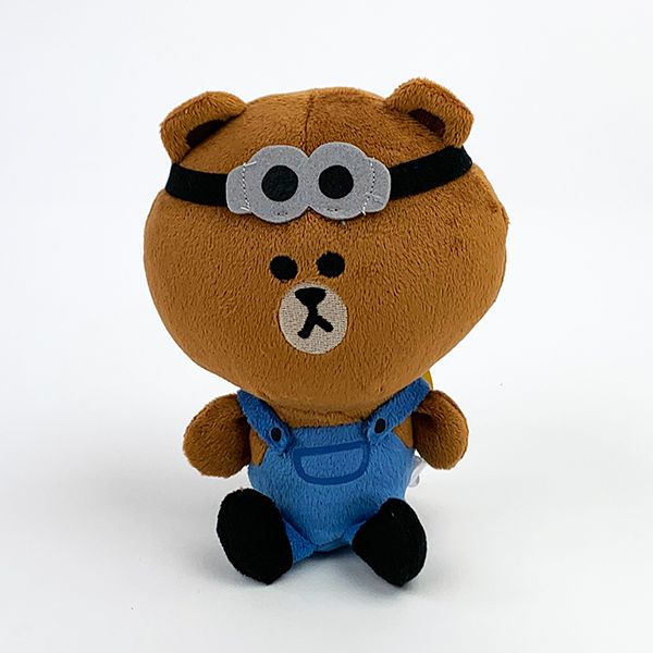ミニオンズ ブラウン ぬいぐるみ おもちゃ インテリア LINE ライン