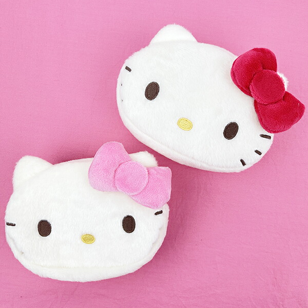 サンリオ ハローキティ 70年代シリーズ フェイスポーチ ピンク Sanrio