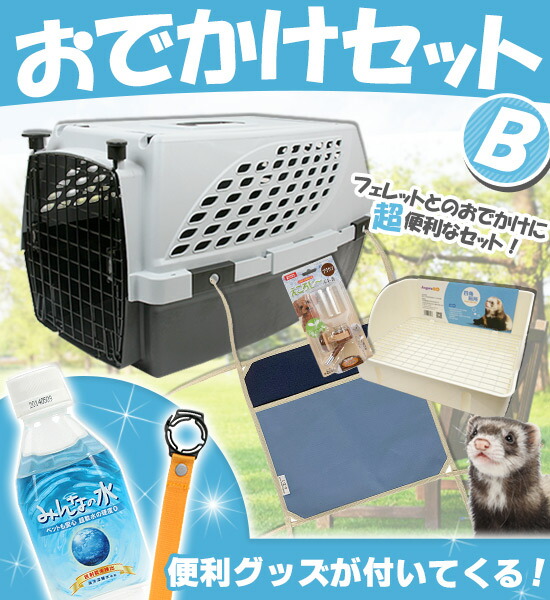 セット商品】おでかけセットB フェレットカテゴリー フェレット