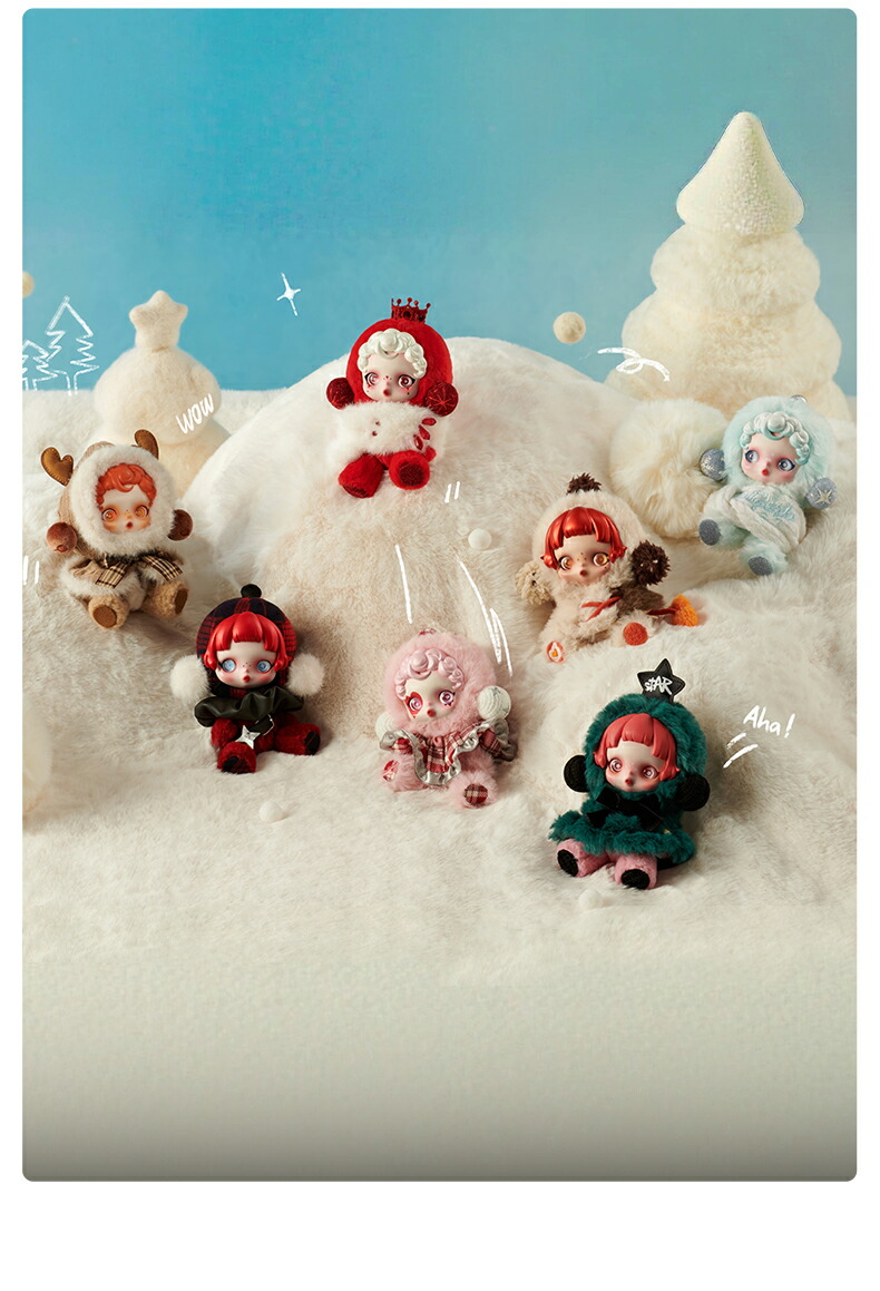 楽天市場】SKULLPANDA Winter Symphony シリーズ ぬいぐるみペンダント