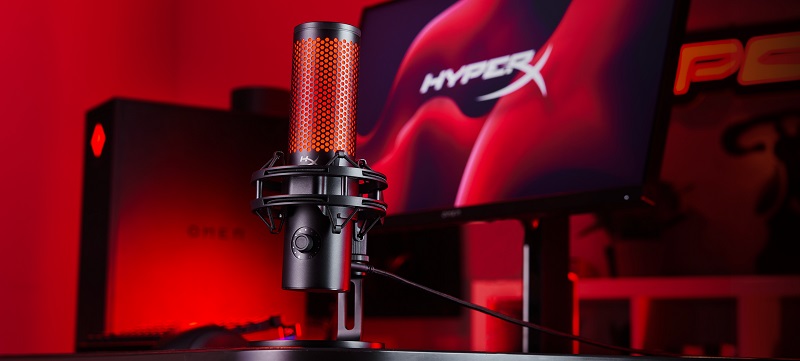 HyperX QuadCast 2 コンデンサーマイク USBマイク ブラック 872V1AA