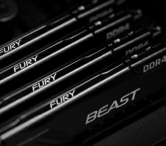 キングストン FURY Beast シリーズ ブラック 16GB (8GB×2枚組