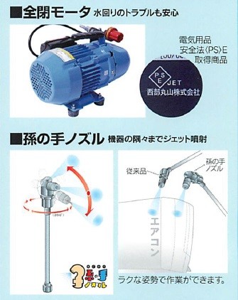 楽天市場】丸山製作所 エアコン洗浄機 エアコン洗太郎プロ セット