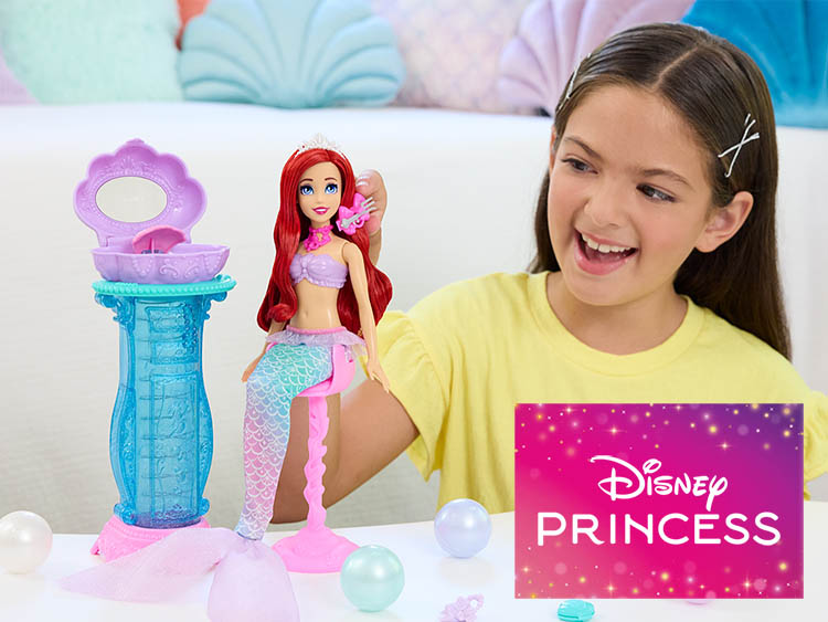 楽天市場】ディズニープリンセス アリエル しんじゅがポンッ！きらきら