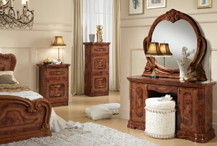 サルタレッリ モビリ アマルフィ スツール 姫系家具 アンティーク調 サルタレッリ アマルフィ ドレッサー アイボリー デスク チェスト