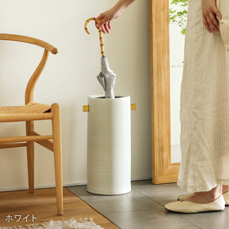 楽天市場】傘立て HIJICA TEOKE STAND 玄関 収納 H45cm 信楽焼 陶器