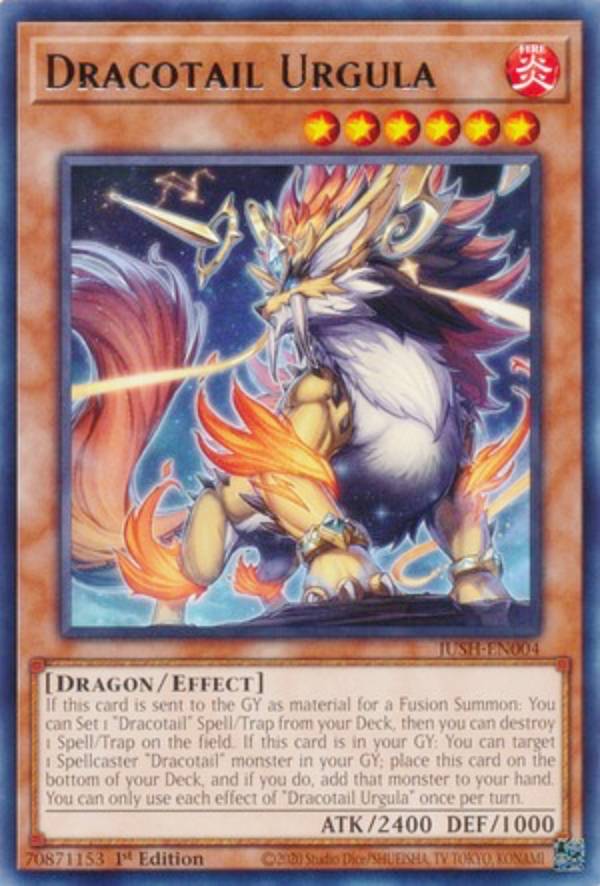 楽天市場】遊戯王 JUSH-EN001 星辰槍手ルキアス Dracotail Lukias