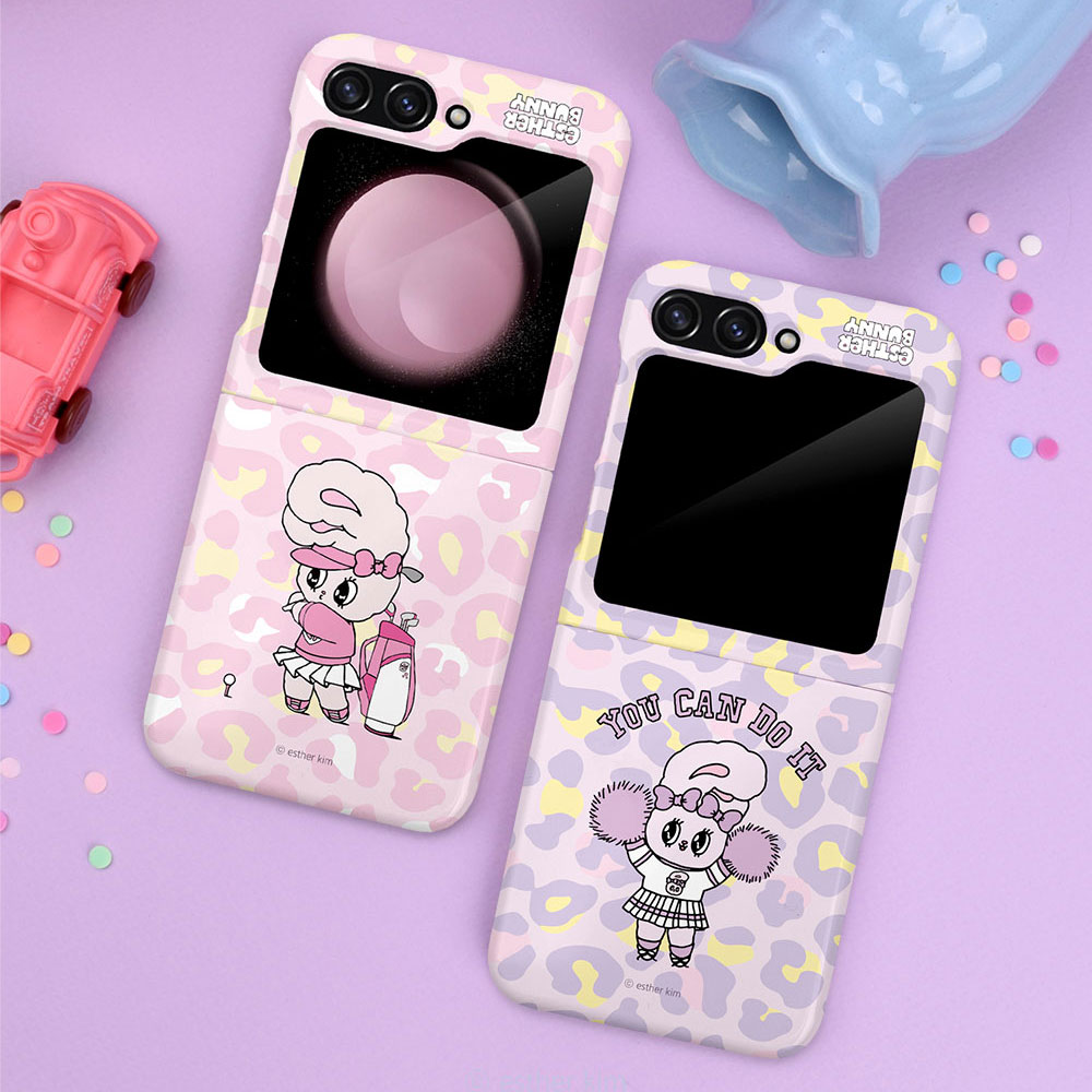 楽天市場】エスターバニー Galaxy Z Flip 5 6 ヒョウ柄 スリム ハード