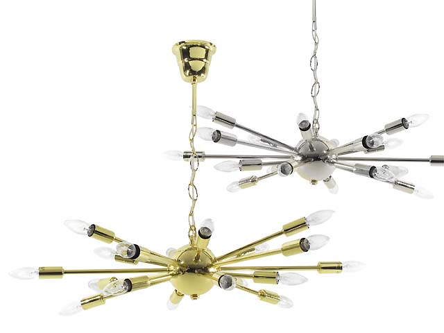 アウトレット セール品 60'sモダンスタイル スプートニク ランプ 16