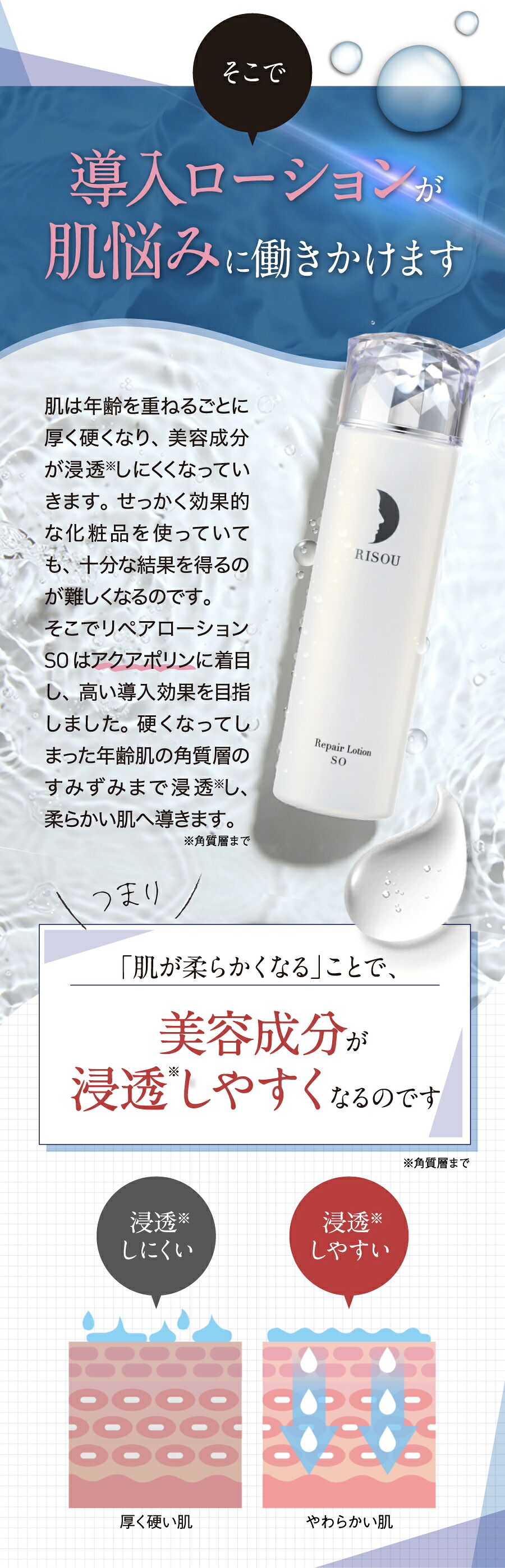 リソウ リペアローションSO 楽天市場】【リソウ公式】リペアローション
