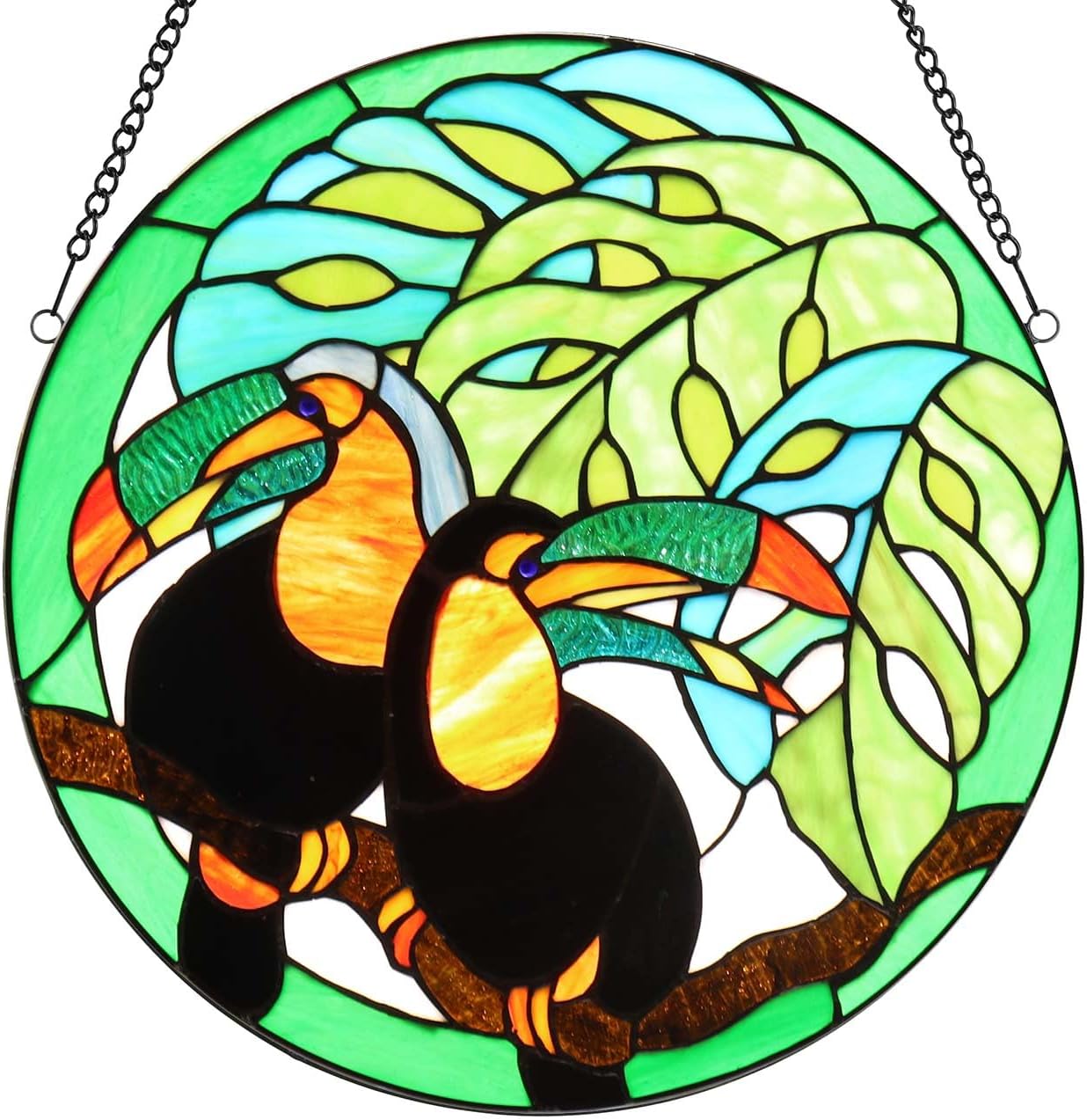 楽天市場】25cmステンドグラスティファニー-ツリーオブライフ『生命の