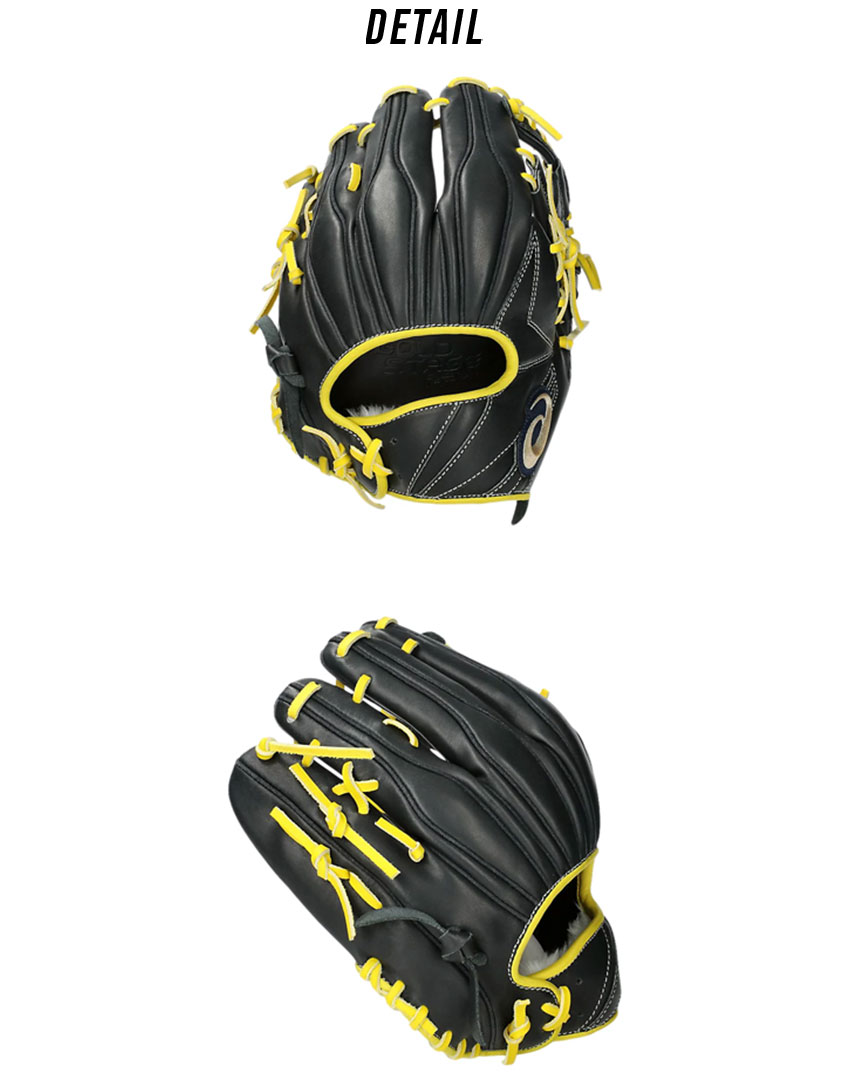 asics イエロー 軟式内野手グローブ プロフェッショナルスタイル 井口