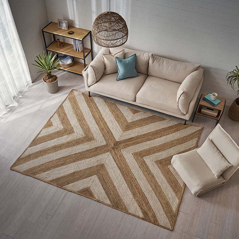 楽天市場】ラグ カーペット ジュートラグ 幅250cm 250×200 長方形 約 W