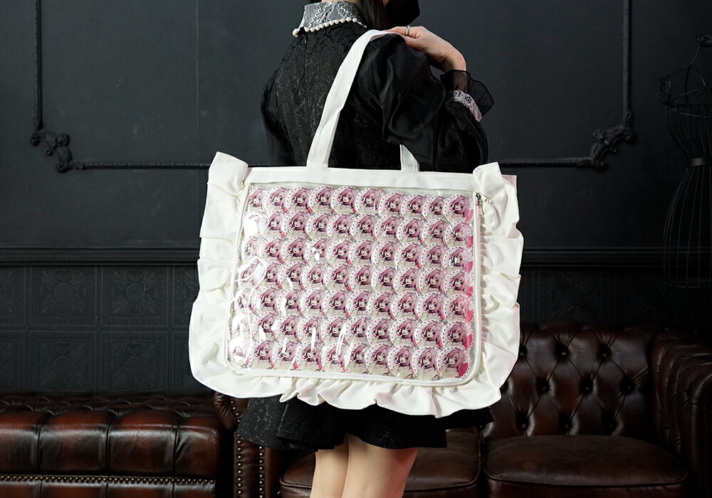 キャリーオンバッグA3フリルデザイン | ザッカマート（zakkamart）