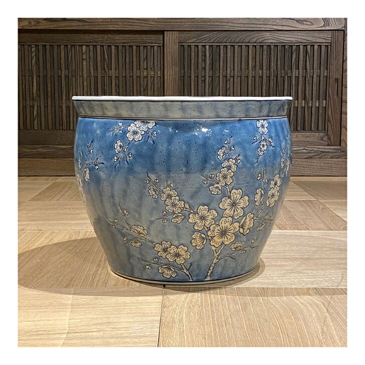 楽天市場】水鉢 火鉢 鉢カバー プランターカバー 睡蓮鉢 メダカ鉢