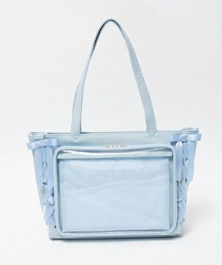 楽天市場】レースアップフレーム痛バッグS 痛バ 痛バッグ 軽量 トート