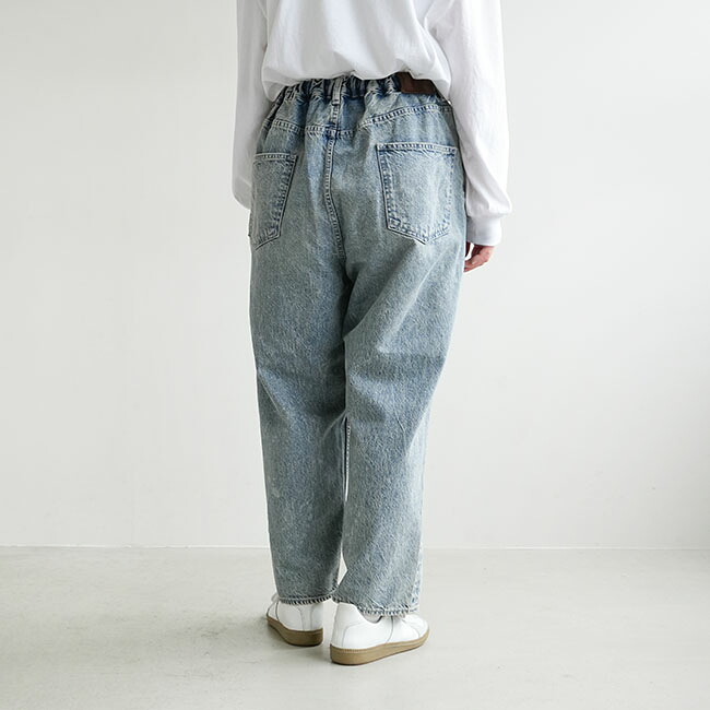 SALE 50%OFF】[TP2201F]tsuzuli(ツヅリ)EZ DENIM 5P PANTS(イージー