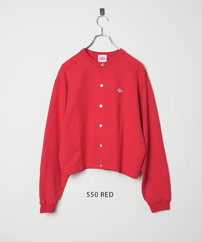 DT-C0312CIN]DANTON(ダントン) WOMEN'S COTTON TERRY CREW NECK