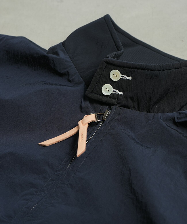 SUAS412]nanamica(ナナミカ) Zip Up Wind Vest ジップアップウィンド